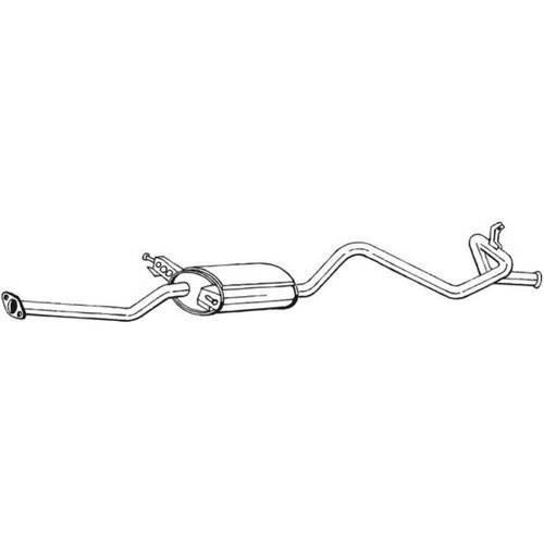 Bosal silencieux arrière pour - bosal,