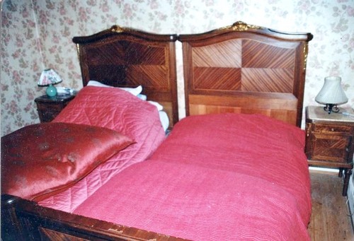 Chambre coucher lits - à,
