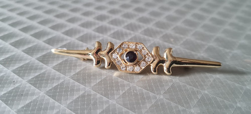 Broche plaqué style - broche,