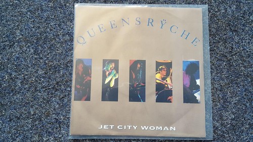 Queensryche jet city - city, woman