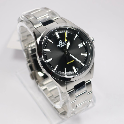 Casio edifice men black dial - men's,