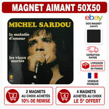 Magnet michel sardou maladie - magnet,