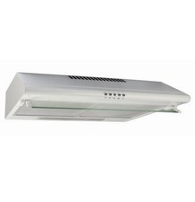 glem hotte visière 60cm 250m3/h blanc ghc625wh 