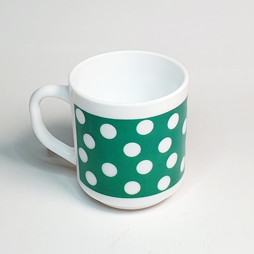 Ancien mug tasse - tasse, polka