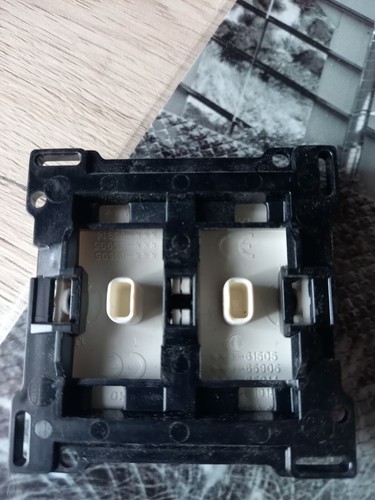 Bouton double volet roulant