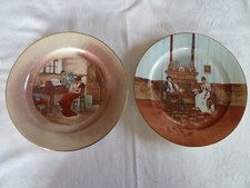 2 assiettes Limoges ancien pour décoration objet de collection