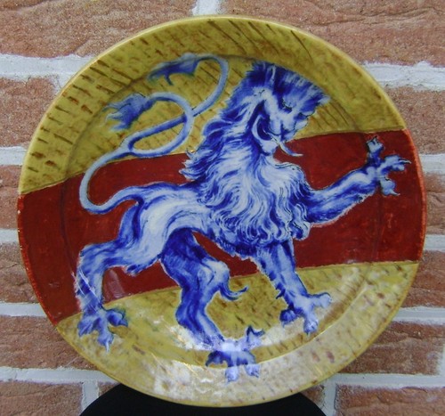Ancien grand plat décoratif - ancien,