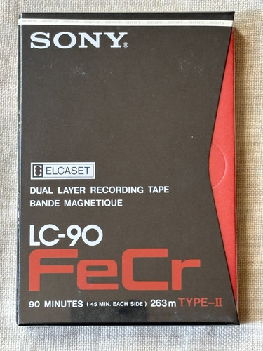 Sony elcaset fecr - elcaset,