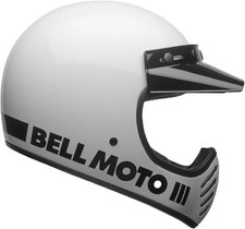 Casque Intégral Bell Moto-3 White