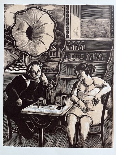 Fernand simeon gravure sur - gravure,