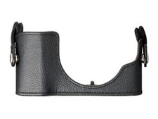 Veste body en cuir véritable