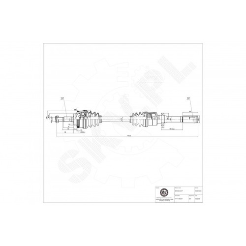 Cardan arbre transmission - cardan,