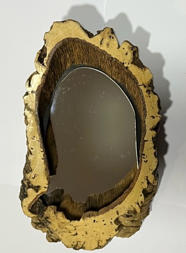 Miroir ovale rustique - ovale,
