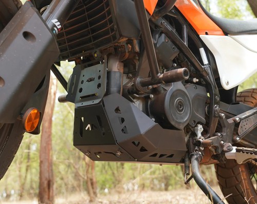 Bash plate steel - -, ktm