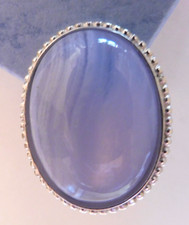 Bague en Calcédoine