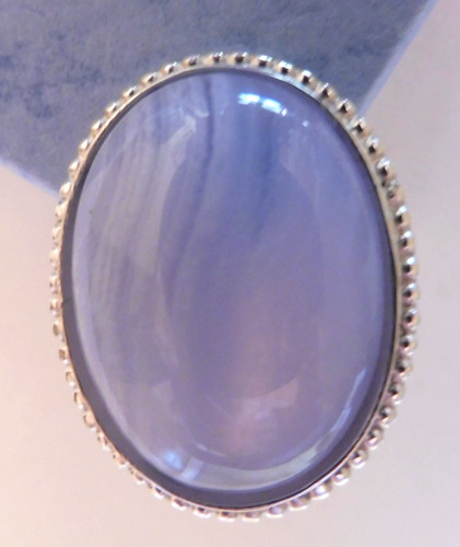 Bague calcédoine - bague,