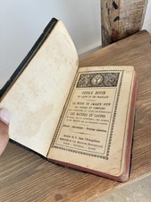 Ancien missel religieux Office