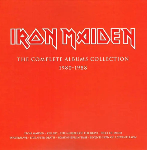 Box iron maiden - lp-box,