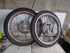 paire de jantes roues 17" moto
