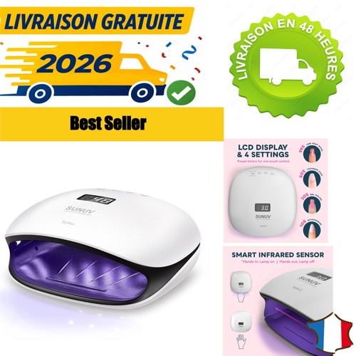 Lampe led ongles gel - uv,