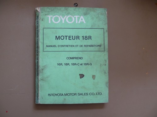 Revue technique toyota moteur - revue, technique-toyota-moteur