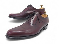 CHAUSSURES JM WESTON 446 RICHELIEU 9.5D 43.5 CUIR BORDEAUX EMBAUCHOIRSSHOES 870€