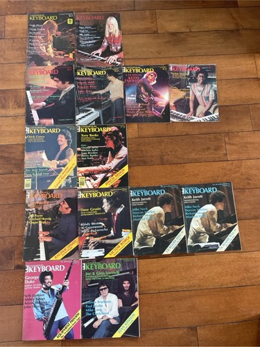 Lot vintage keyboard - of,