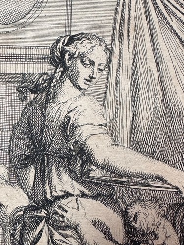 Ancienne gravure renaissance - ancienne,