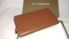 CHIC PORTEFEUILLE CARTES EN CUIR MARRON FAUVE signé LE TANNEUR