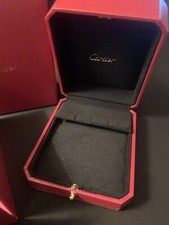 CARTIER écrin Collier Pendentif Ou Bo Longues + SurBoîte neuf !