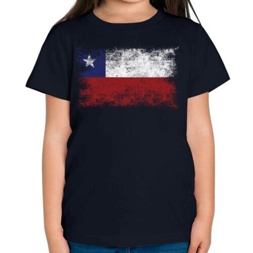 Chile drapeau délavé - chile,