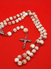 chapelet ancien  argent massif