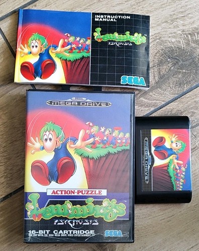 Jeu megadrive lemmings - jeu,