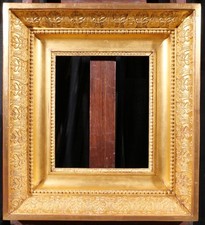 important cadre ancien époque Empire Napoléon tableau 6F 41 x 33 cm bois doré