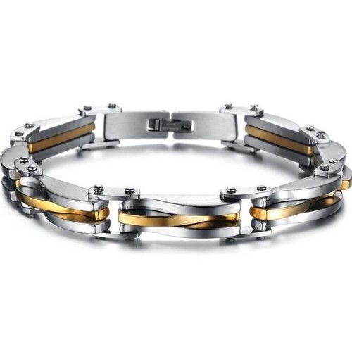Bracelet titane acier couleur - bracelet,