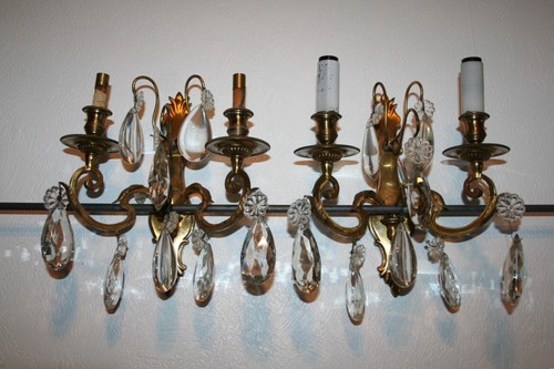 Paire appliques anciennes - paire,