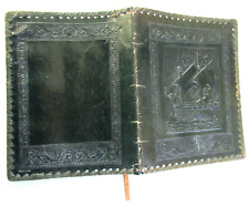 Protège livre en peau cuir