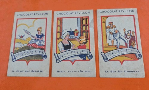 Chromos chocolat revillon - revillon, lot