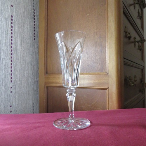 Flute champagne en - 1, cristal