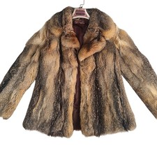 Manteau Femme D'hiver à Fourrure De Renard Taille S 