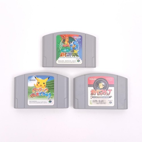 Nintendo n64 pokémon - nintendo,