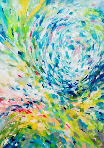 Peinture abstraite french - ,