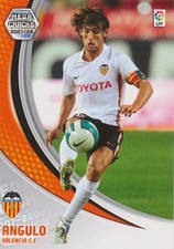 303 ANGEL ANGULO VALDERREY # VALENCIA CF CARD PANINI MEGA CRACKS LIGA 2008