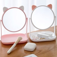  Mirroir Coiffeuse Miroir Compact Cosmétique Des Femmes Maquillage Bureau