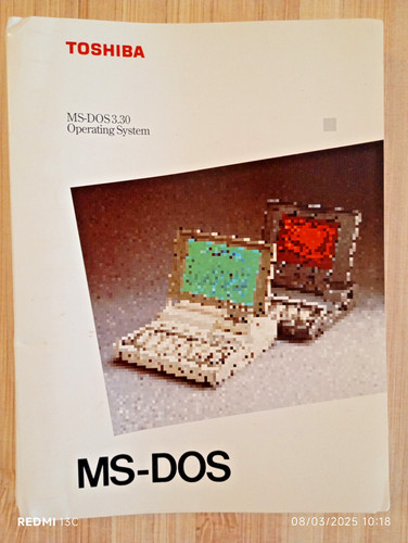 Vintage toshiba dos - toshiba, ms-dos