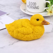  1 paire de canard jaune décoration résine canard artisanat jardinage bonsaï