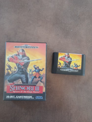 Sega megadrive shinobi pal - shinobi,
