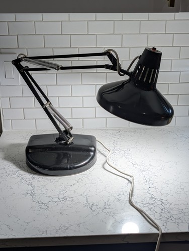 Luxo color correct - desk, lamp