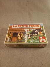 Jouet rétro domino la petite ferme par Fernand Nathan de 1980