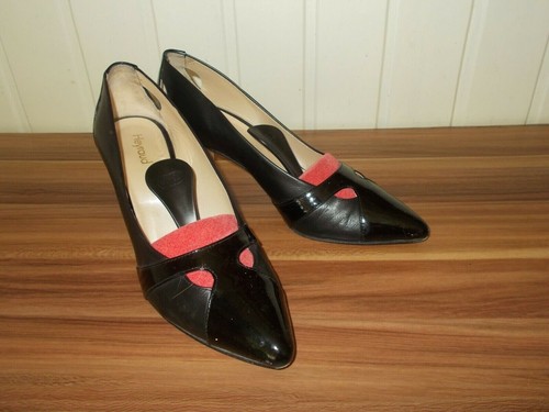 Chaussures escarpins cuir - , noir